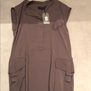Charcoal ALL SAINTS Dress with tag